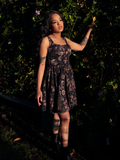 PRE-ORDER - Novella Mini Dress in Decayed Beauty Print
