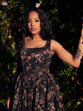 PRE-ORDER - Novella Mini Dress in Decayed Beauty Print