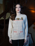 NOSFERATU Count Orlock Contract Sweatshirt in Bone (UNISEX)