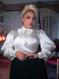 Victorian Blouse in Ivory