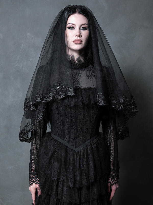PRE-ORDER - 'Til Death Gown in Black