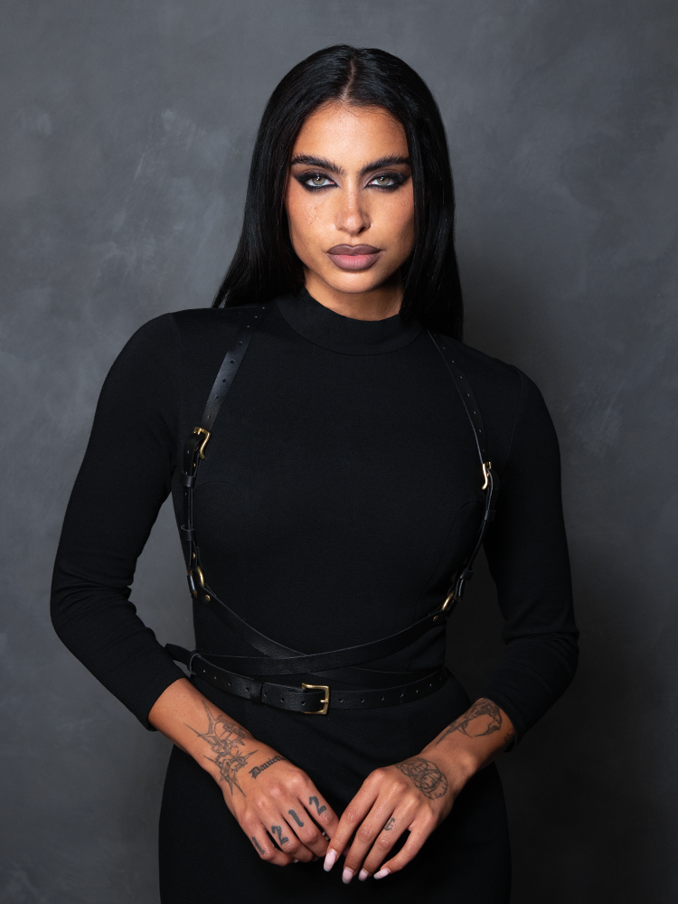 PRE-ORDER - Diana Wrap Harness in Brass