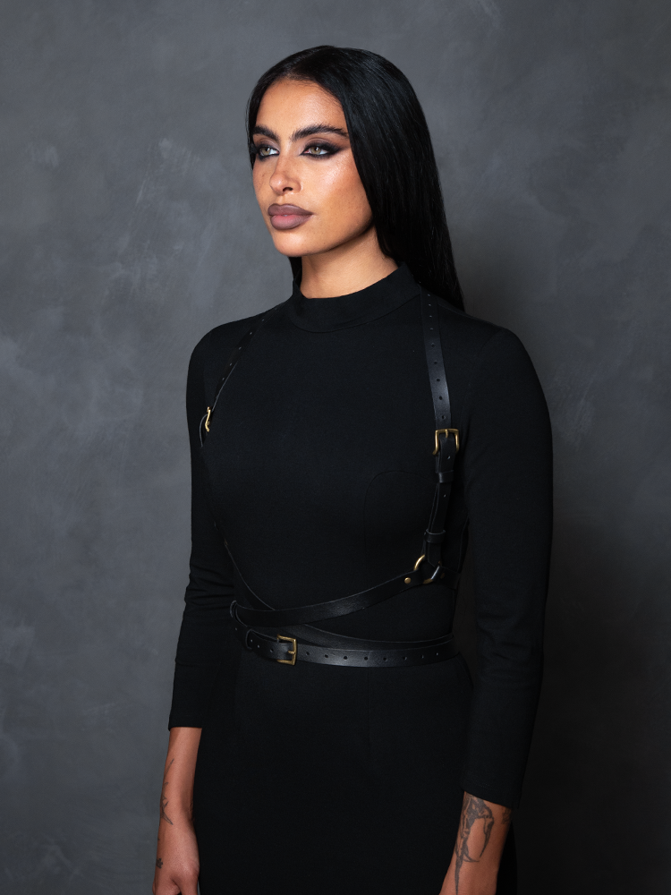 PRE-ORDER - Diana Wrap Harness in Brass