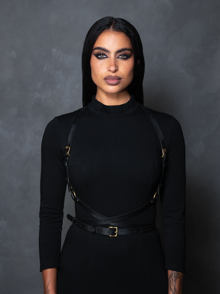 PRE-ORDER - Diana Wrap Harness in Brass