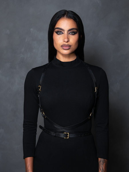PRE-ORDER - Diana Wrap Harness in Brass