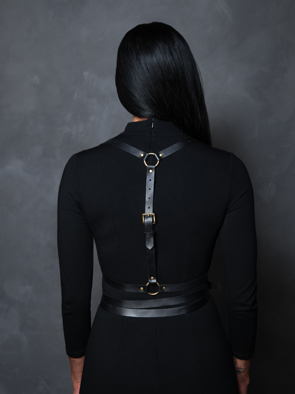 PRE-ORDER - Diana Wrap Harness in Brass