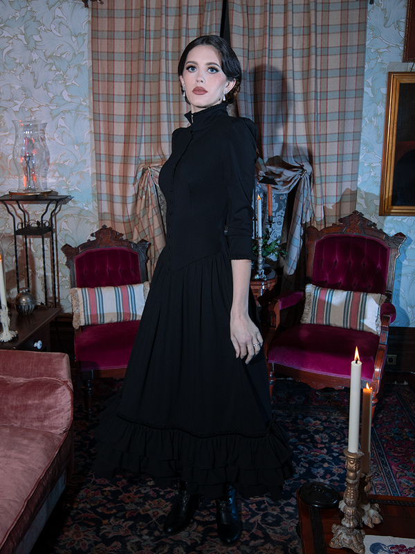 Victorian Dress in Black S