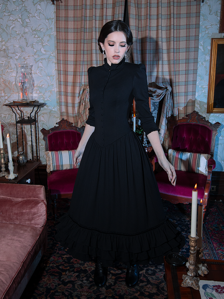 Victorian Dress in Black