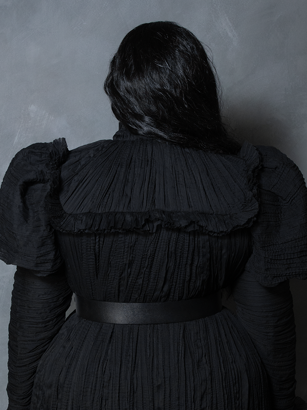 Victorian Hands Belt in Black: a masterpiece of dark elegance designed for the high-fashion gothic enthusiast.