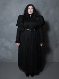 PRE-ORDER - Lady Mourning Victorian Gown in Black
