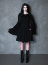 PRE-ORDER - Witching Hour Swing Dress in Black
