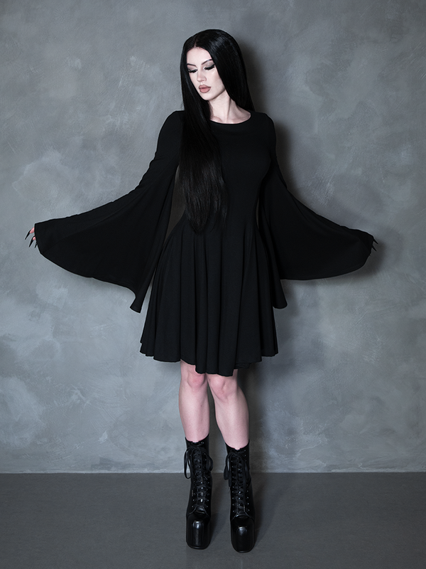 PRE-ORDER - Witching Hour Swing Dress in Black