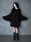 PRE-ORDER - Witching Hour Swing Dress in Black