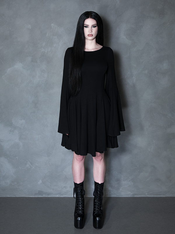 PRE-ORDER - Witching Hour Swing Dress in Black
