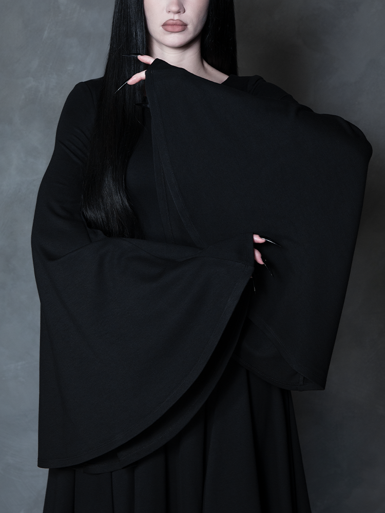 PRE-ORDER - Witching Hour Swing Dress in Black