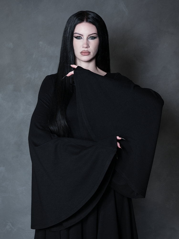 PRE-ORDER - Witching Hour Swing Dress in Black