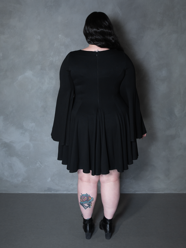 PRE-ORDER - Witching Hour Swing Dress in Black