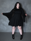 PRE-ORDER - Witching Hour Swing Dress in Black
