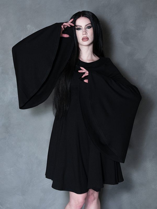 PRE-ORDER - Witching Hour Swing Dress in Black