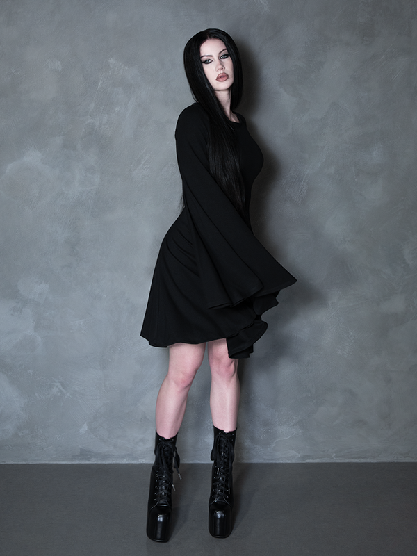 PRE-ORDER - Witching Hour Swing Dress in Black