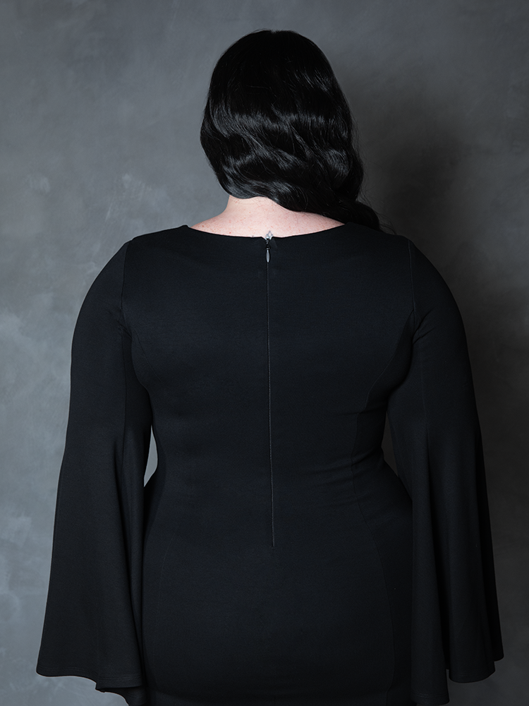 Witching Hour Wiggle Dress in Black