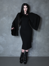 PRE-ORDER - Witching Hour Wiggle Dress in Black