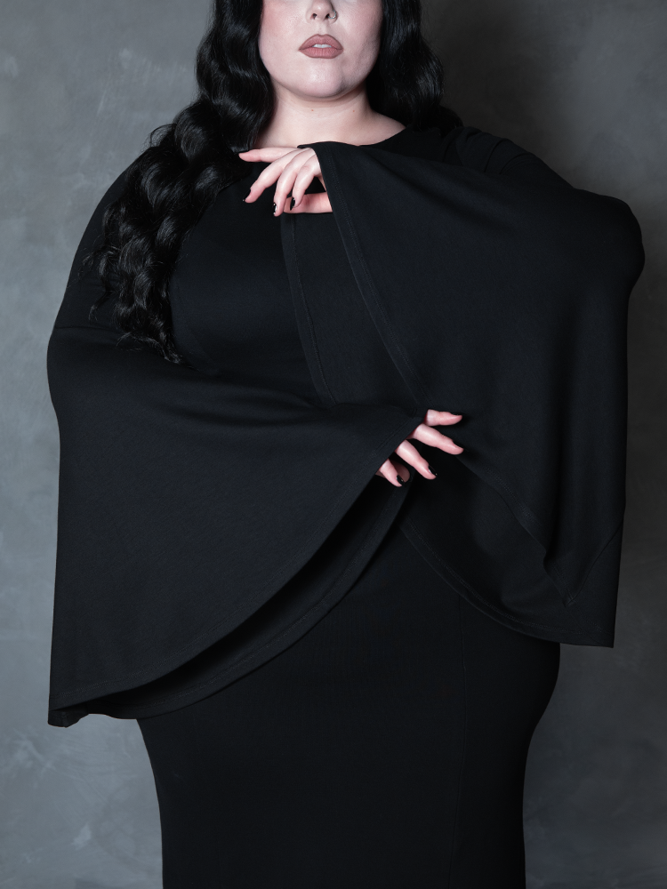 Witching Hour Wiggle Dress in Black
