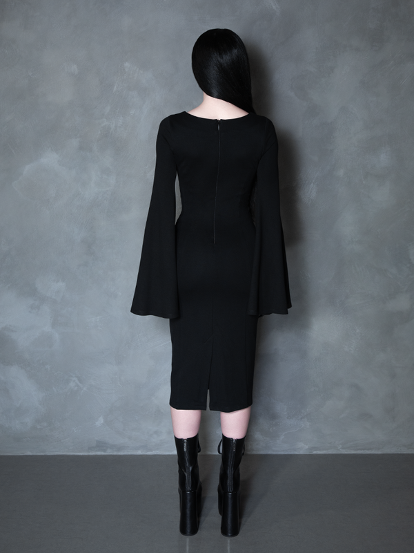 PRE-ORDER - Witching Hour Wiggle Dress in Black
