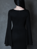 PRE-ORDER - Witching Hour Wiggle Dress in Black