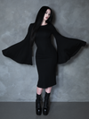 PRE-ORDER - Witching Hour Wiggle Dress in Black