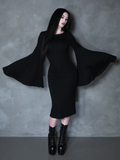 PRE-ORDER - Witching Hour Wiggle Dress in Black