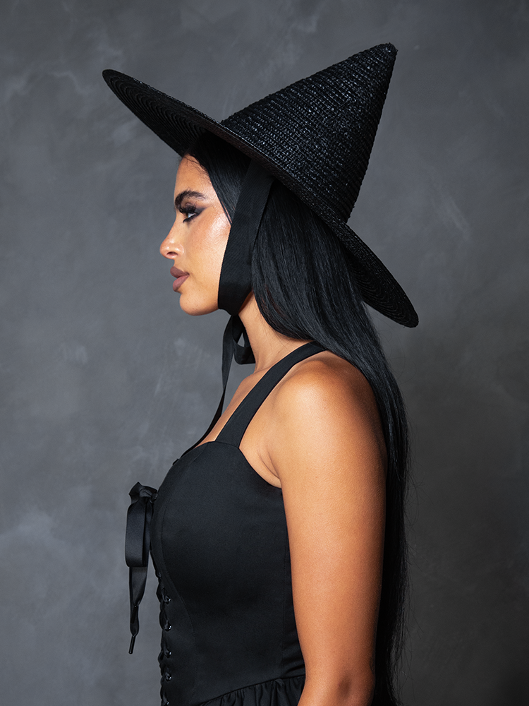 PRE-ORDER - Häxan Witch Sun Hat in Black