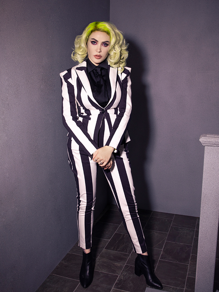 Beetlejuice striped pants sales