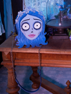 The Tim Burton's CORPSE BRIDE™ Emily Bag from goth glamour clothing brand La Femme en Noir.
