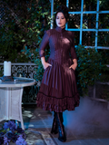 Tim Burton's CORPSE BRIDE™ Victoria Dress as worn by Ashley Thomson of gothic retro clothing brand La Femme en Noir.