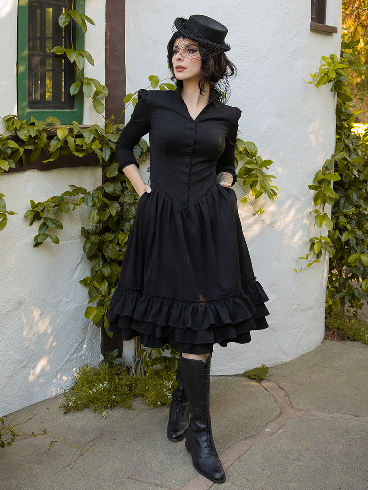Black Victorian Dress