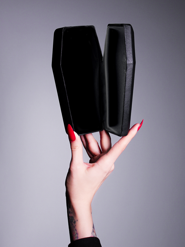 The Vamp Coffin Sunglass Case.